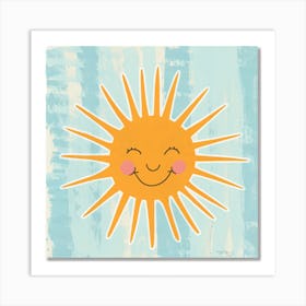 Happy Sun 2 Art Print