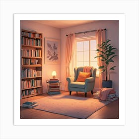 Living Room Art Art Print