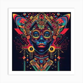 Psychedelic Art Art Print