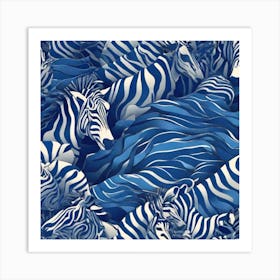 zebras Art Print