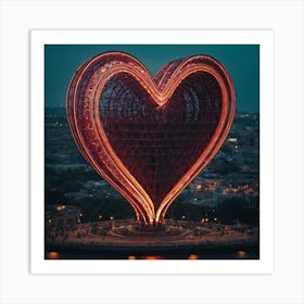 Heart Of Moscow Art Print