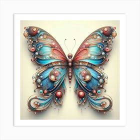 Preserved Butterfly Art 4 Art Print