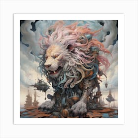 Lion Of The City Art Print