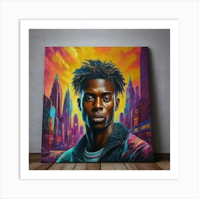 The African-American Man Art Print