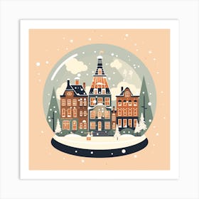 Amsterdam Netherlands 4 Snowglobe Art Print