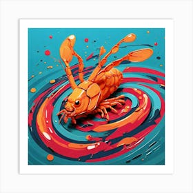 Crayfish 1 Art Print