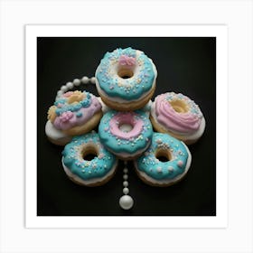 Donuts 2 Art Print