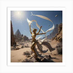 Egyptian Goddess 2 Art Print