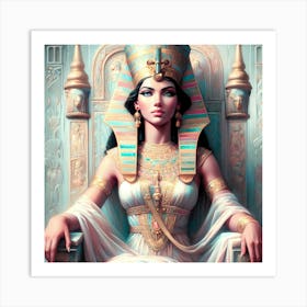 Cleopatra Portrait Artwork 25 Art Print