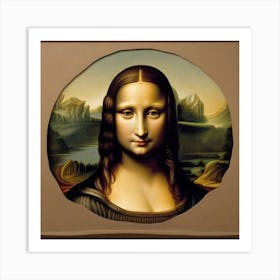 Mona Lisa 2 Art Print