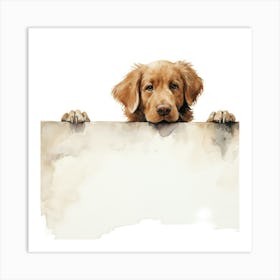 Golden Retriever 11 Art Print