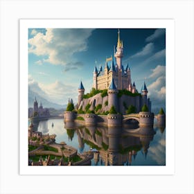 Enchanted Fortress Art Print