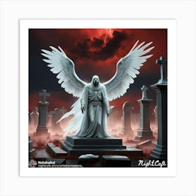 Angel Of Death 1 Art Print