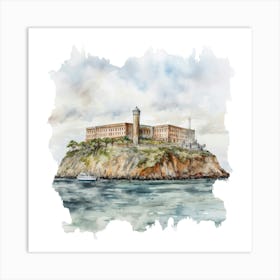 Alcatraz Island Art Print