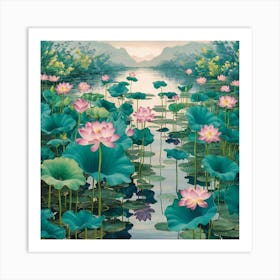 Chinese Art 52 Art Print