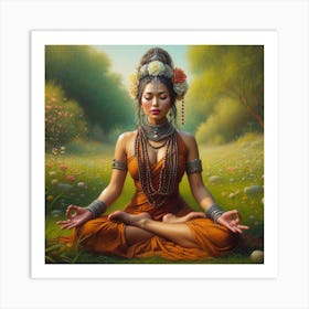 Buddha 3 Art Print