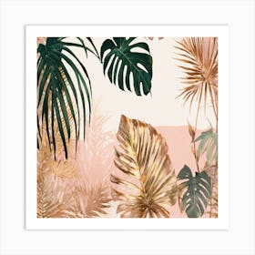 Tropical Leaves 4 Art Print