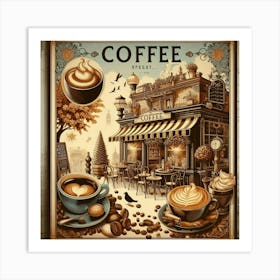 Coffee Shop 6 Art Print