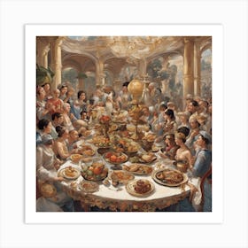 Supper Art Print