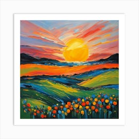 Sunrise 1 Art Print