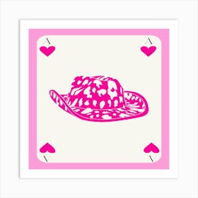 Cowboy Hat Art Print