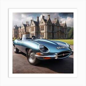 Jaguar E-Type 2 Art Print