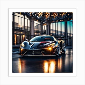 Ferrari 4 Art Print