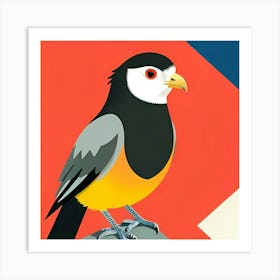 Bird On A Rock Art Print