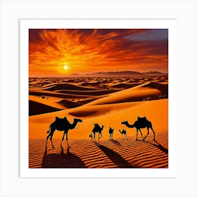 Sahara Desert, Africa 1 Art Print