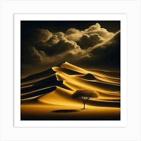 Sand Dunes 19 Art Print