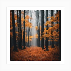 Autumn Forest 7 Art Print