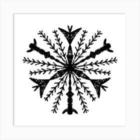 Snowflake 13 Art Print