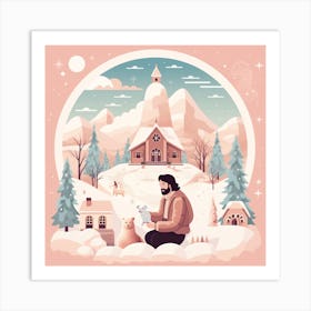 Christmas Card 17 Art Print