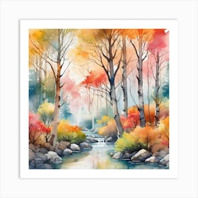 Autumn Forest Art Print