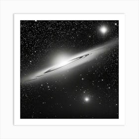 Galaxy In The Night Sky 2 Art Print