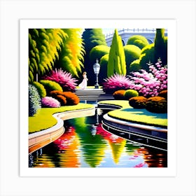 Garden In Bloom Art Print