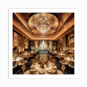 Gilded Hall Art Print