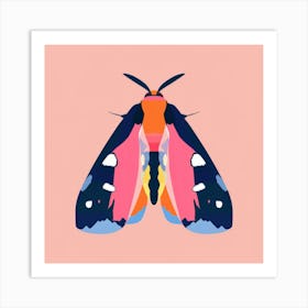 Moth Illustration 1 Art Print