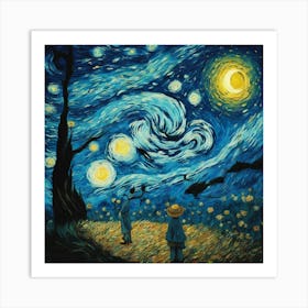 Starry Night 1 Art Print