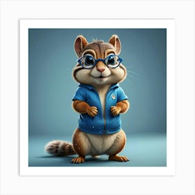 Alvin And The Chipmunks 32 Art Print