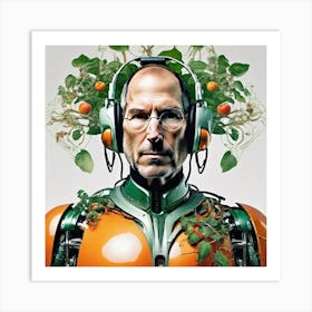 Apple Steve 4 Art Print