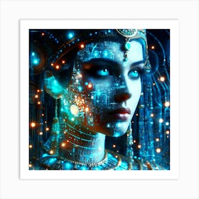 Cleopatra Portrait Artwork 73 Art Print