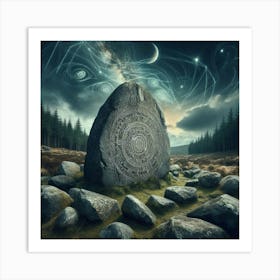 Stone Circle 2 Art Print