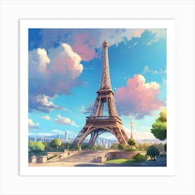 Eiffel Tower 1 Art Print