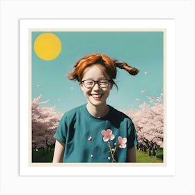 Cherry Blossoms Art Print