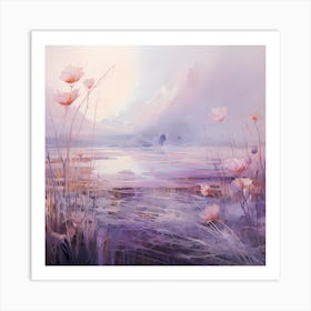 Blush of Breezes Art Print