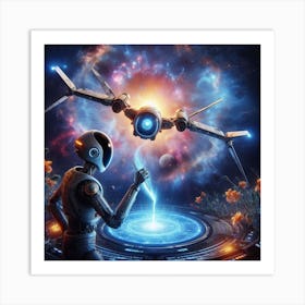 Space Odyssey 6 Art Print