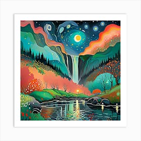 Starry Night 9 Art Print