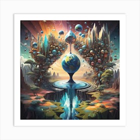 The World Of Synthesis 9 Art Print
