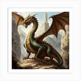 Dragon 1 Art Print